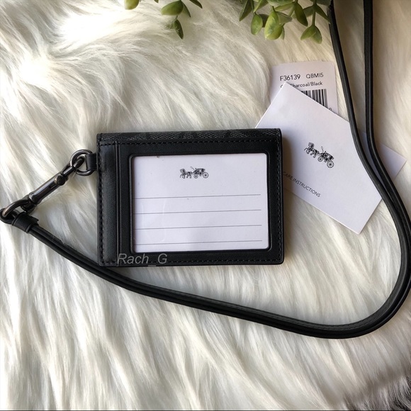 Coach Signature Lanyard - Picture 2 of 4